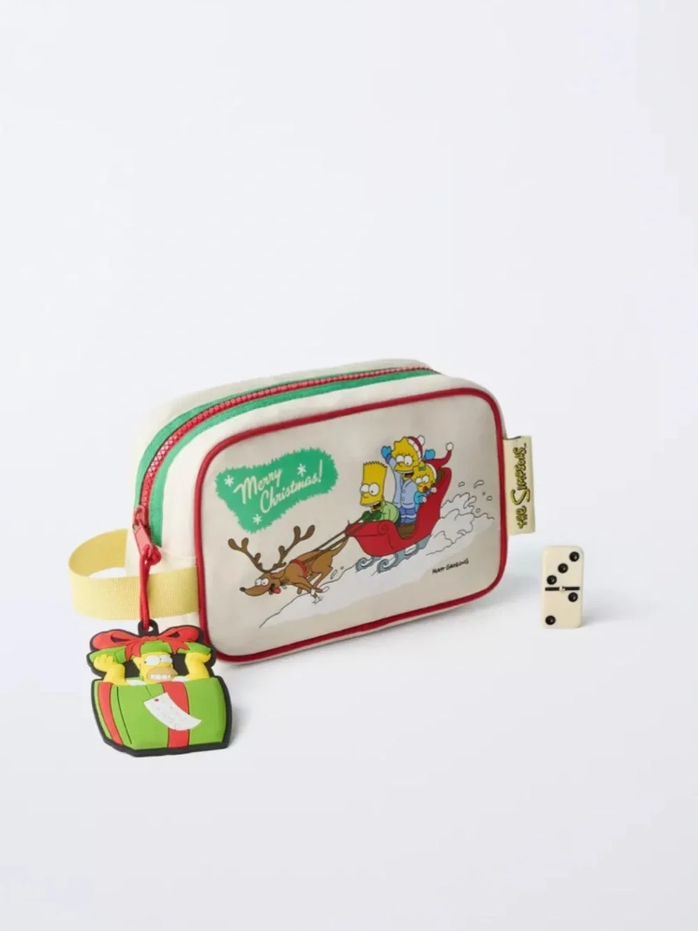 THE SIMPSONS ™ MATT GROENING SHOPPER BAG w/TOILETRY BAG SET